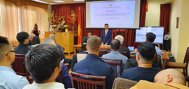 hoi thao co hoi xuat nhap khau cac san pham the manh cua viet nam va slovakia