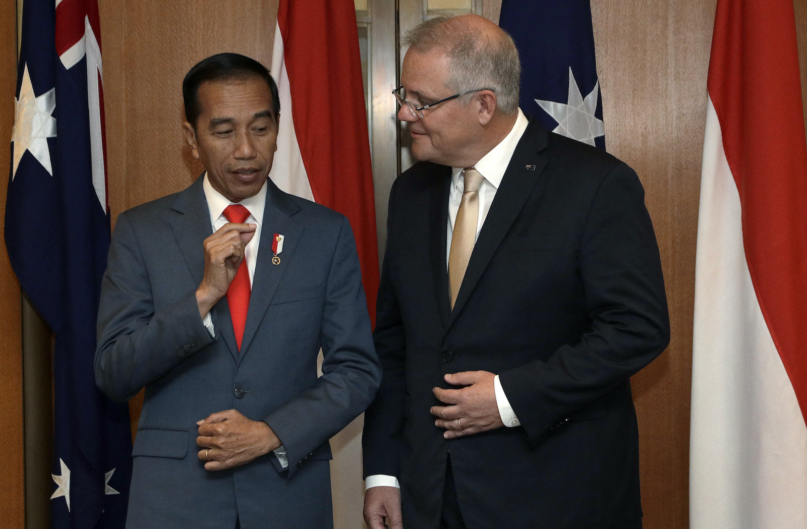 Indonesia Scott Morrison Joko Widodo 2020