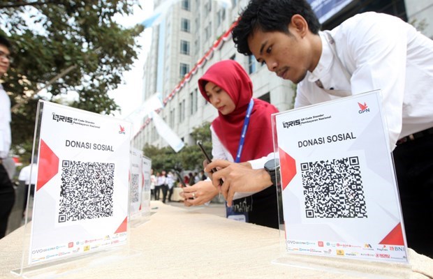 indonesia ma qr thanh toan asean