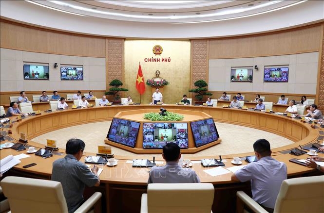 vna potal pho thu tuong tran luu quang chu tri hop ban chi dao quoc gia ve chong khai thac hai san bat hop phap stand