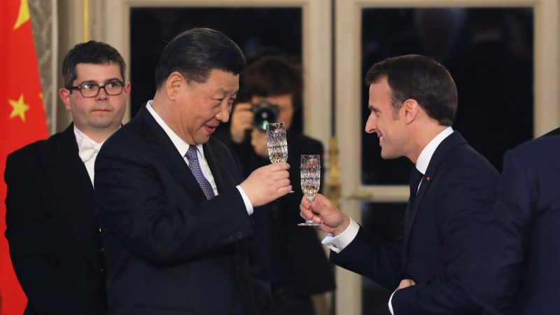Xi Macron EPA