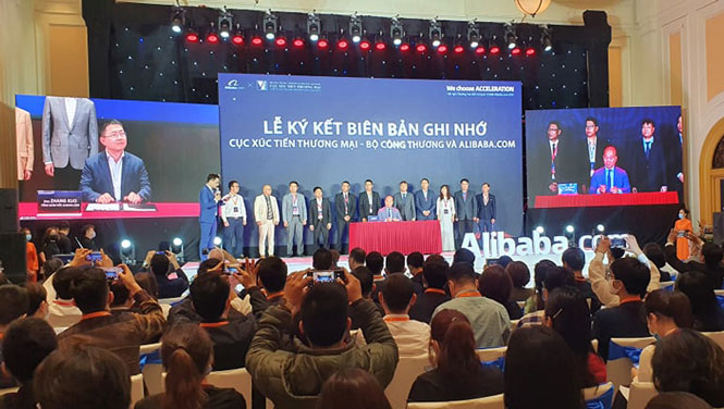 ky ket thuong mai dien tu Cuc va Alibaba 17.3.21