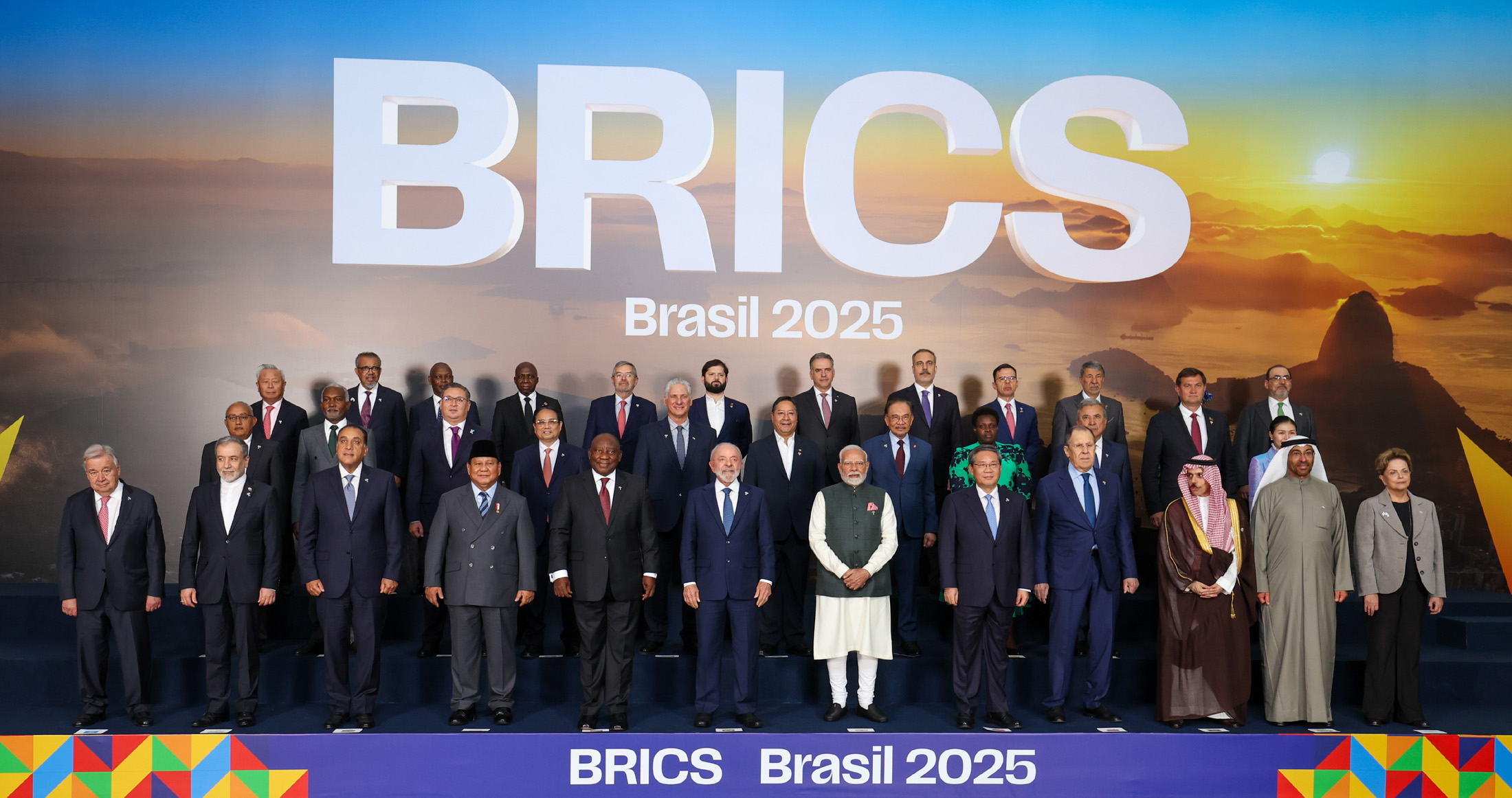 2025 BRICS Summit Family Picture