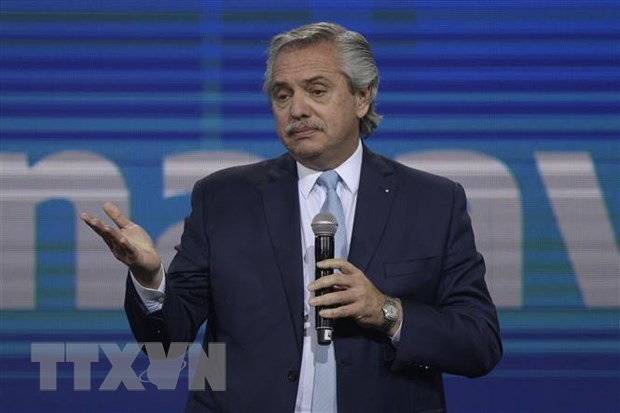 ttxvn tong thong argentina alberto fernandez 