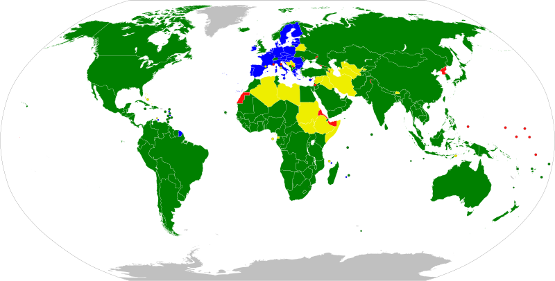 WTO members and observers.svg