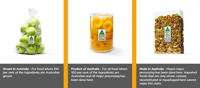 nhán xuất xứ Úc