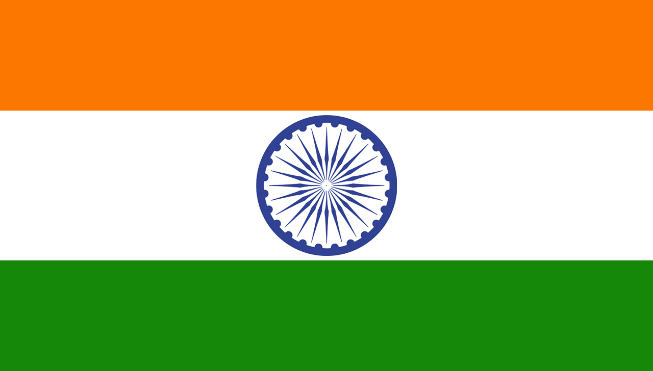 india flag 1280x768