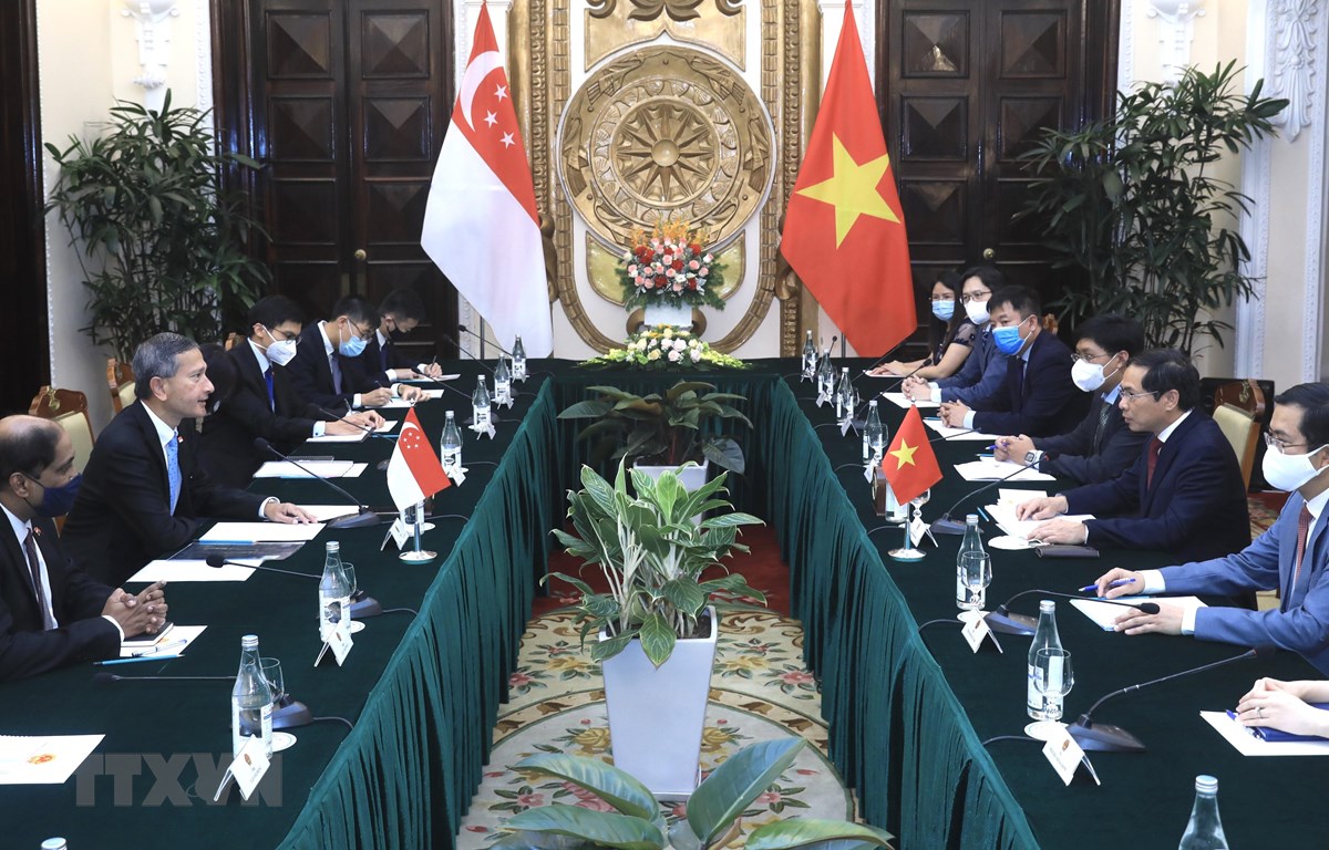 ttxvn singapore viet nam hoi dam